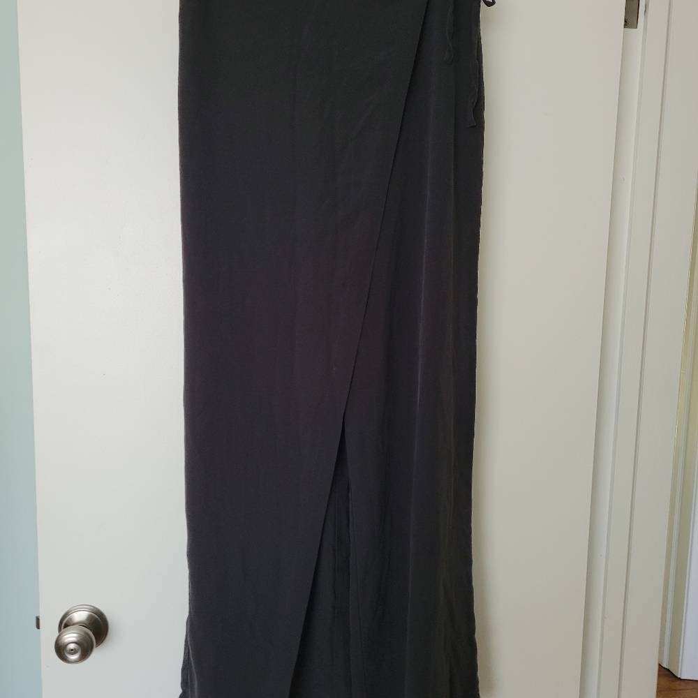 Eileen Fisher silk wrap pants S